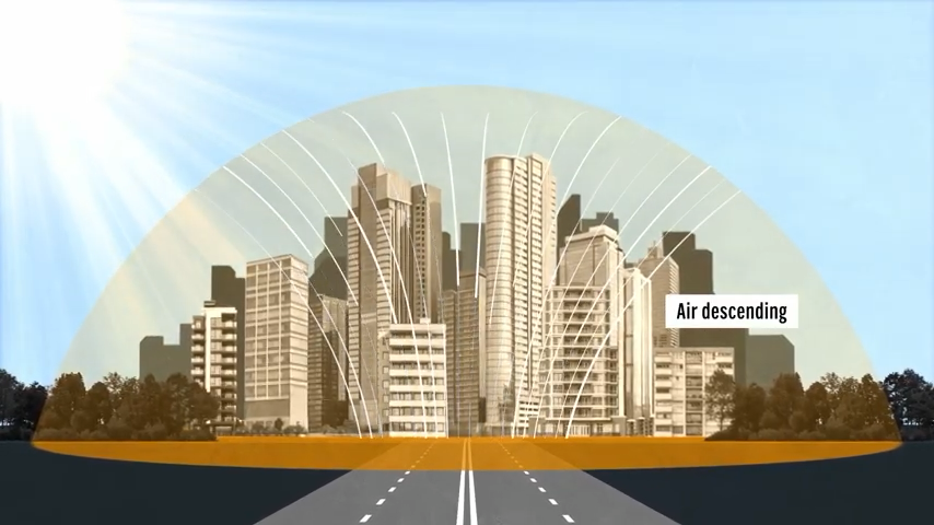 Ilustrasi Heat Dome